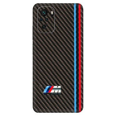 Xiaomi Redmi Phone Skins (All Models) - BM Carbon Fiber Feels - 3D Embossed Finish (L-38) Redmi Note 10S