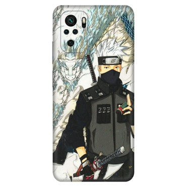 Xiaomi Redmi Phone Skins (All Models) - Kakashi Hatake Naruto Anime - 3D Embossed Finish (L-46) Redmi Note 10S