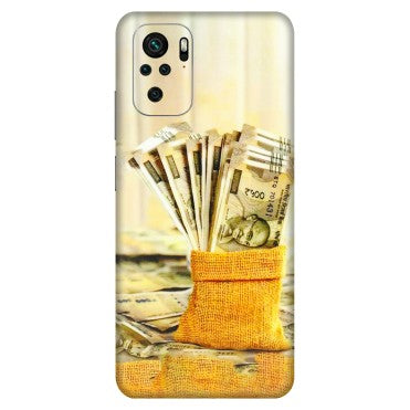 Xiaomi Redmi Phone Skins (All Models) - Show Me The Money - 3D Embossed Finish (L-52) Redmi Note 10S