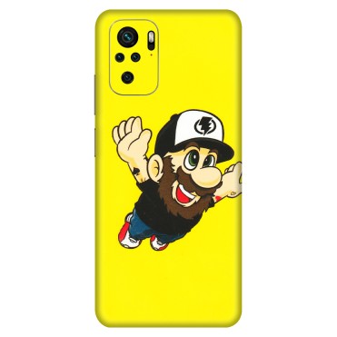 Xiaomi Redmi Phone Skins (All Models) - Flying Beardo - 3D Embossed Finish (L-60) Redmi Note 10S