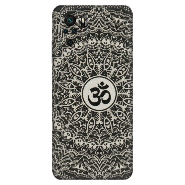 Xiaomi Redmi Phone Skins (All Models) - Aum Elegant Mandala - 3D Embossed Finish (L-62) Redmi Note 10S