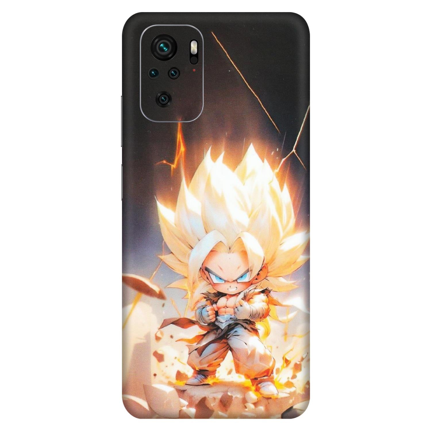 Xiaomi Redmi Phone Skins (All Models) - Goku Dragon Cute Anime - Matte Finish (M-131) Redmi Note 10S