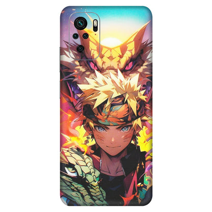 Xiaomi Redmi Phone Skins (All Models) - Angry Naruto Anime - Matte Finish (M-148) Redmi Note 10S