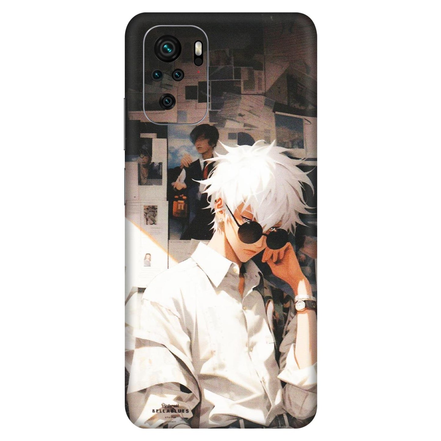 Xiaomi Redmi Phone Skins (All Models) - Gojo Satoru Jujustu Kaisen Anime - Matte Finish (M-156) Redmi Note 10S