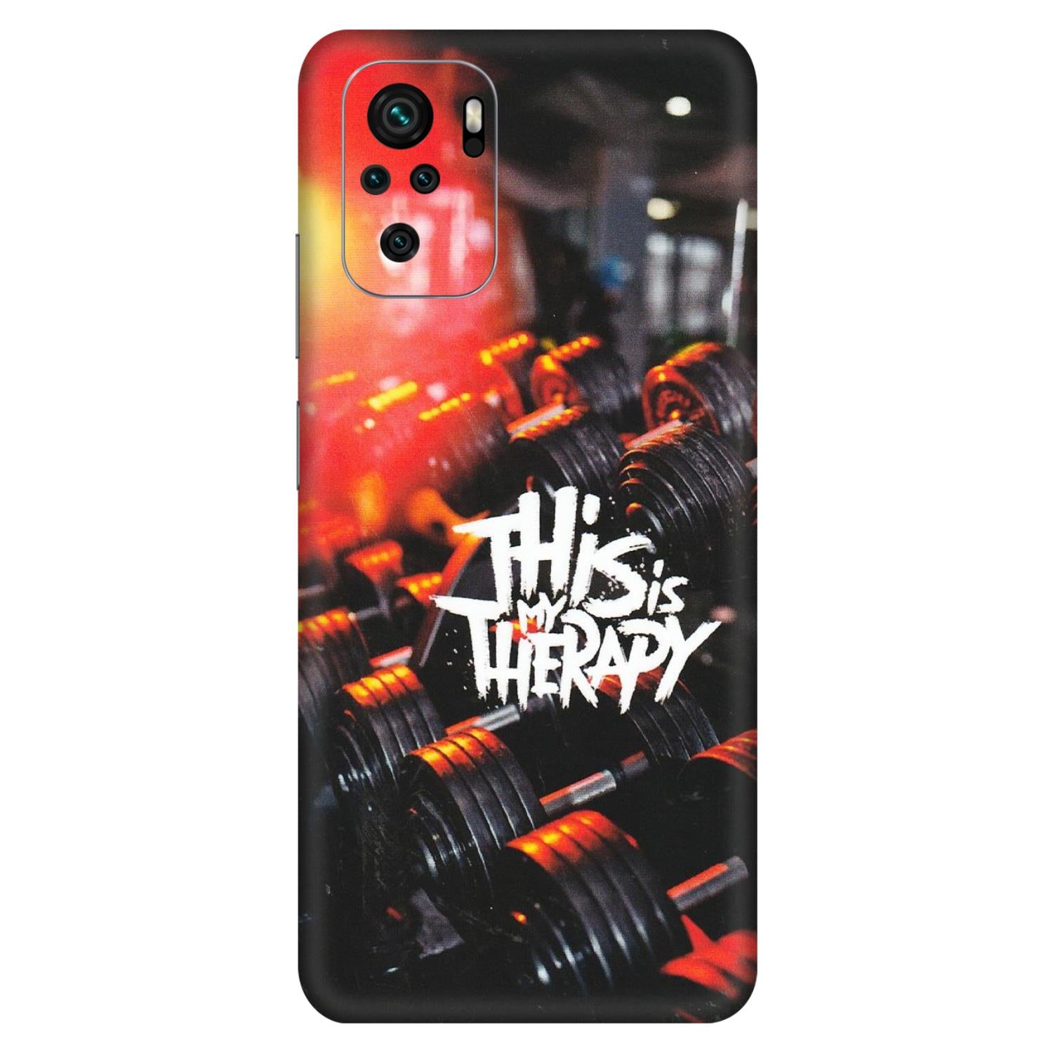 Xiaomi Redmi Phone Skins (All Models) - GYM Lover Therapy - Matte Finish (M-160) Redmi Note 10S