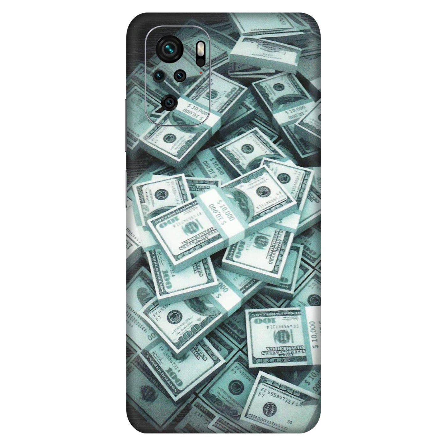 Xiaomi Redmi Phone Skins (All Models) - Hundred Dollar Bill - Matte Finish (M-162) Redmi Note 10S