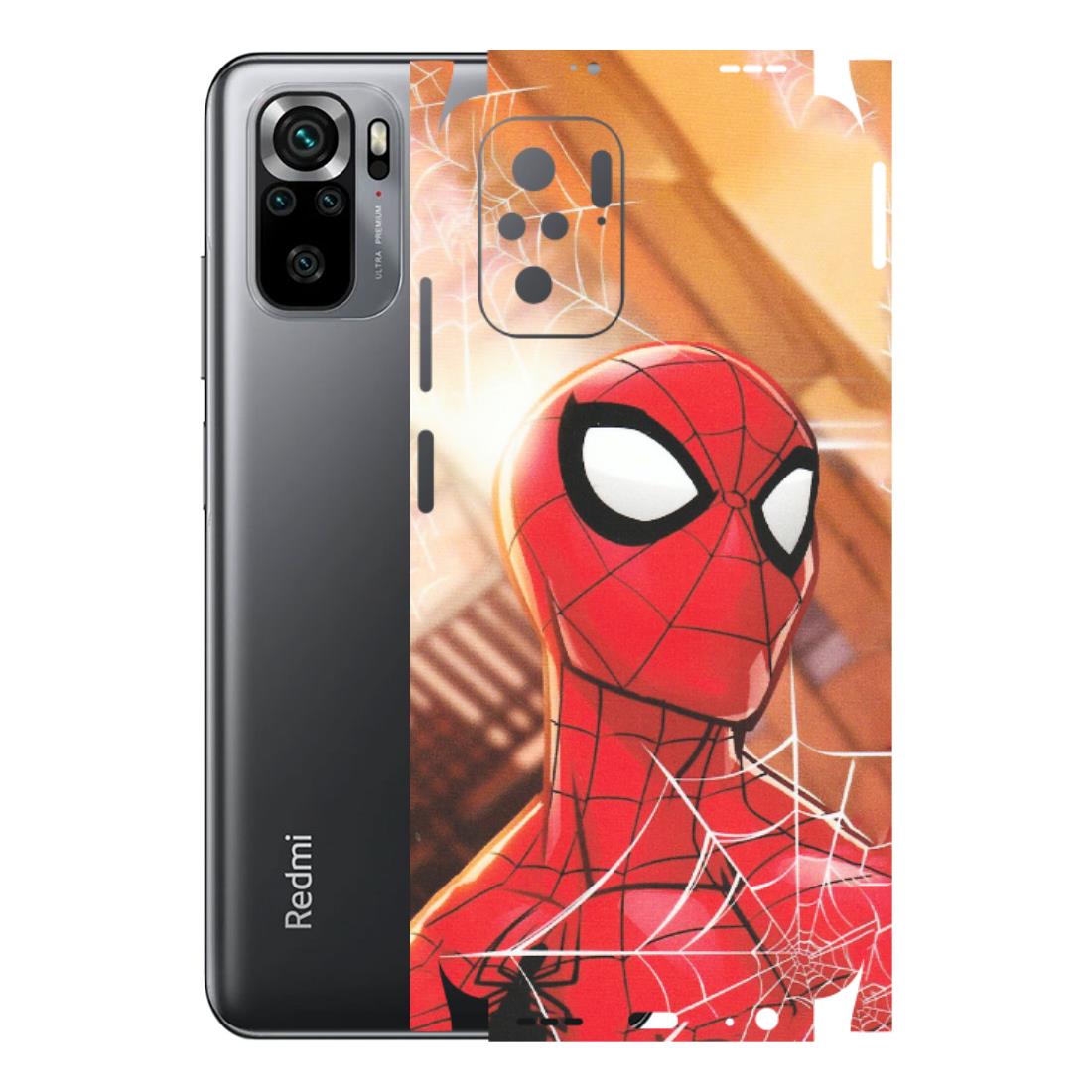 Xiaomi Redmi Phone Skins (All Models) - Spiderman Face New - Matte Finish (M-41) Redmi Note 10S
