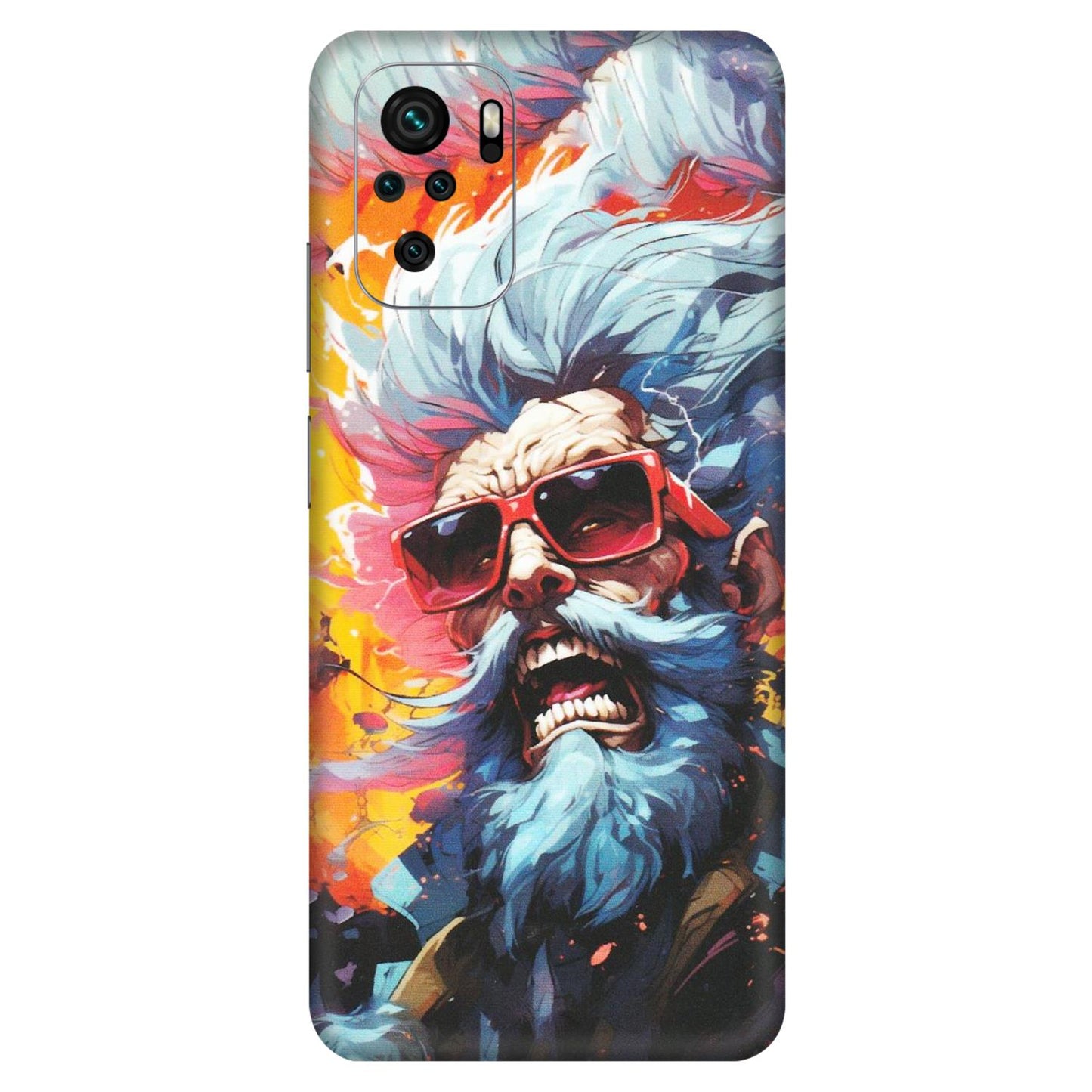 Xiaomi Redmi Phone Skins (All Models) - Daddy Cool Character - Matte Finish (M-43) Redmi Note 10S