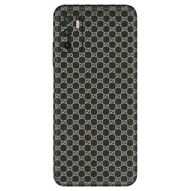 Xiaomi Redmi Phone Skins (All Models) - Black G Print - 3D Embossed Finish (L-109) Redmi Note 10T 5G