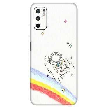 Xiaomi Redmi Phone Skins (All Models) - Milkyway Astronaut - 3D Embossed Finish (L-110) Redmi Note 10T 5G