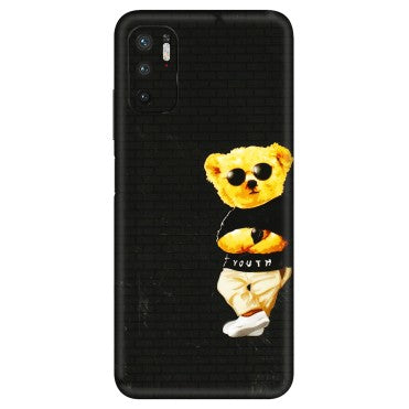 Xiaomi Redmi Phone Skins (All Models) - Classy Teddy Bear - 3D Embossed Finish (L-116) Redmi Note 10T 5G