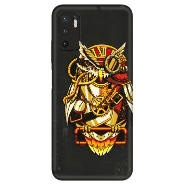 Xiaomi Redmi Phone Skins (All Models) - Classy Smart Owl - 3D Embossed Finish (L-144) Redmi Note 10T 5G