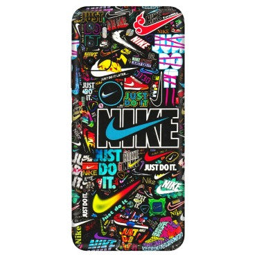 Xiaomi Redmi Phone Skins (All Models) - Just Do It Doodles - 3D Embossed Finish (L-166) Redmi Note 10T 5G