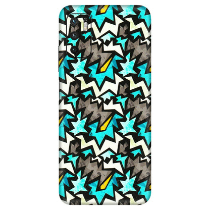 Xiaomi Redmi Phone Skins (All Models) - Funky Zig Zag - 3D Embossed Finish (L-223) Redmi Note 10T 5G