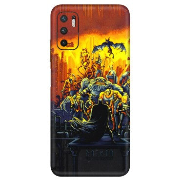 Xiaomi Redmi Phone Skins (All Models) - Games Doodles - 3D Embossed Finish (L-24) Redmi Note 10T 5G