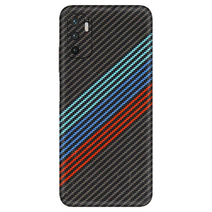 Xiaomi Redmi Phone Skins (All Models) - Carbon BM - 3D Embossed Finish (L-302) Redmi Note 10T 5G
