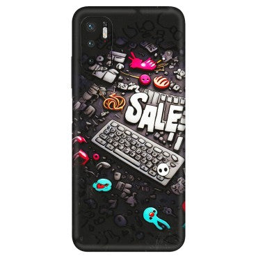 Xiaomi Redmi Phone Skins (All Models) - Gadgets Sale - 3D Embossed Finish (L-50) Redmi Note 10T 5G