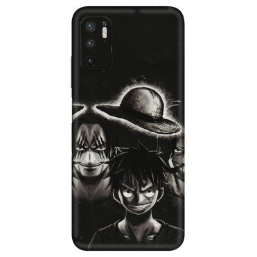 Xiaomi Redmi Phone Skins (All Models) - Black Luffy Hat - 3D Embossed Finish (L-57) Redmi Note 10T 5G