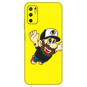 Xiaomi Redmi Phone Skins (All Models) - Flying Beardo - 3D Embossed Finish (L-60) Redmi Note 10T 5G