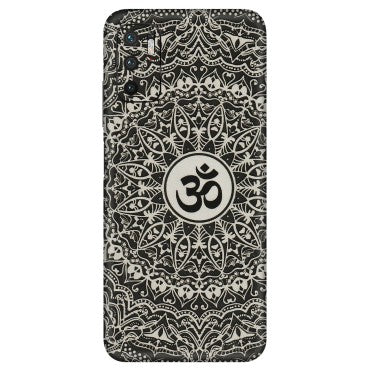 Xiaomi Redmi Phone Skins (All Models) - Aum Elegant Mandala - 3D Embossed Finish (L-62) Redmi Note 10T 5G