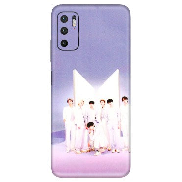 Xiaomi Redmi Phone Skins (All Models) - BTS - 3D Embossed Finish (L-94) Redmi Note 10T 5G