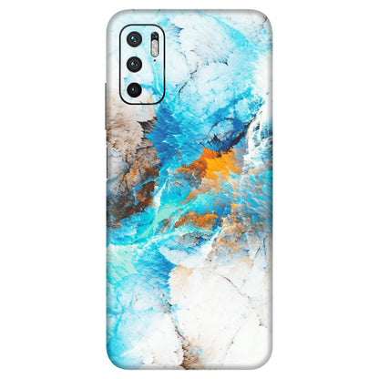 Xiaomi Redmi Phone Skins (All Models) - Blue Waves Abstract - Matte Finish (M-19) Redmi Note 10T 5G