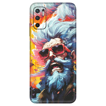 Xiaomi Redmi Phone Skins (All Models) - Daddy Cool Character - Matte Finish (M-43) Redmi Note 10T 5G