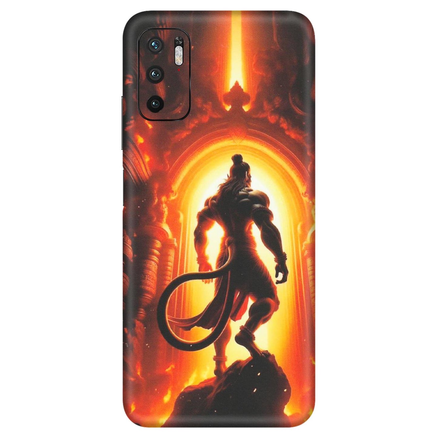 Xiaomi Redmi Phone Skins (All Models) - HanumanJi - Matte Finish (M-06) Redmi Note 10T 5G