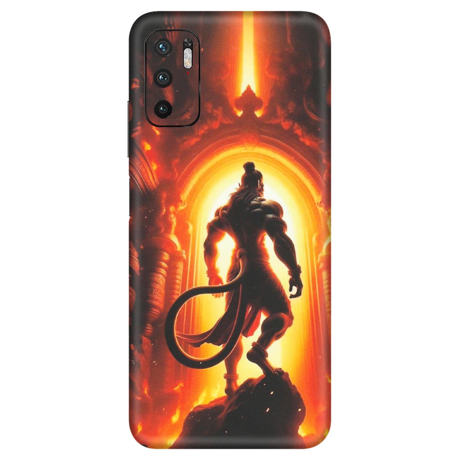 Xiaomi Redmi Phone Skins (All Models) - HanumanJi - Matte Finish (M-06) Redmi Note 10T 5G