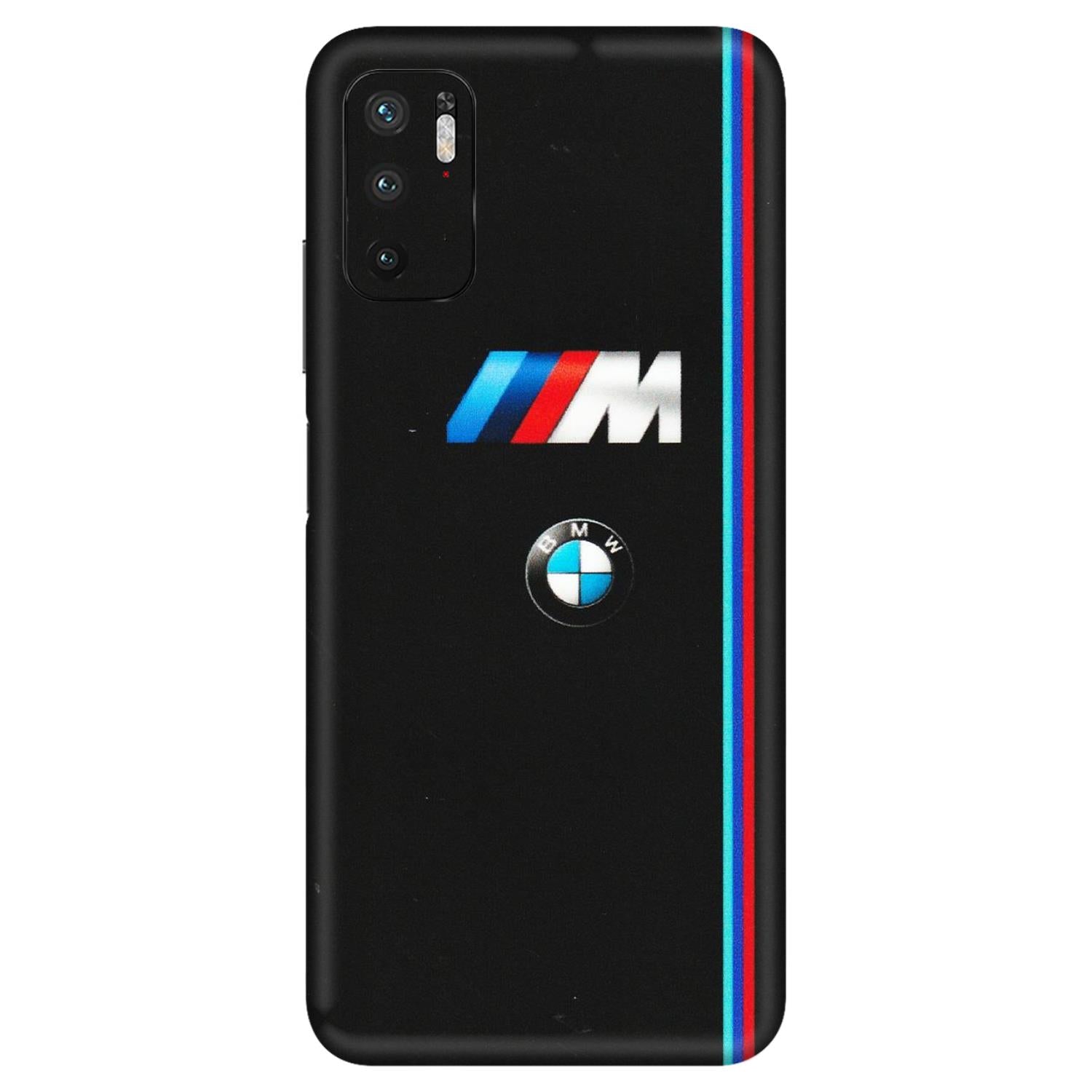 Xiaomi Redmi Phone Skins (All Models) - Styling With Black BMW - Matte Finish (M-74) Redmi Note 10T 5G