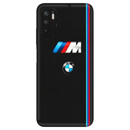 Xiaomi Redmi Phone Skins (All Models) - Styling With Black BMW - Matte Finish (M-74) Redmi Note 10T 5G