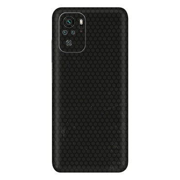 Xiaomi Redmi Phone Skins (All Models) - Black honeycomb - 3D Embossed Finish (L-114) Redmi Note 10