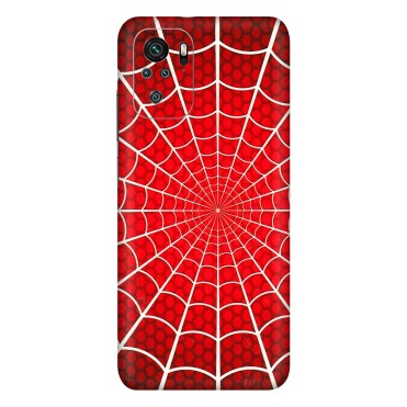 Xiaomi Redmi Phone Skins (All Models) - Classic Spidey Web - 3D Embossed Finish (L-115) Redmi Note 10