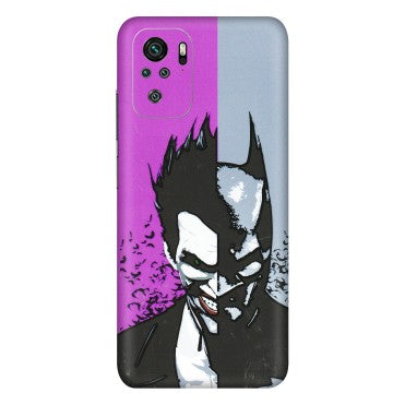 Xiaomi Redmi Phone Skins (All Models) - Batman & Joker - 3D Embossed Finish (L-143) Redmi Note 10
