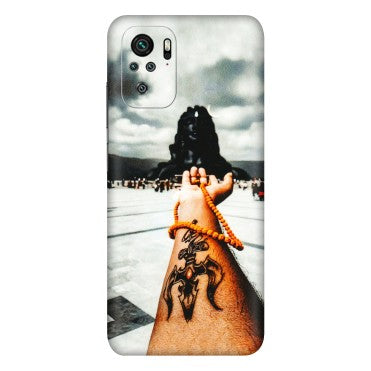 Xiaomi Redmi Phone Skins (All Models) - Jai Adiyogi Mahakaal - 3D Embossed Finish (L-164) Redmi Note 10