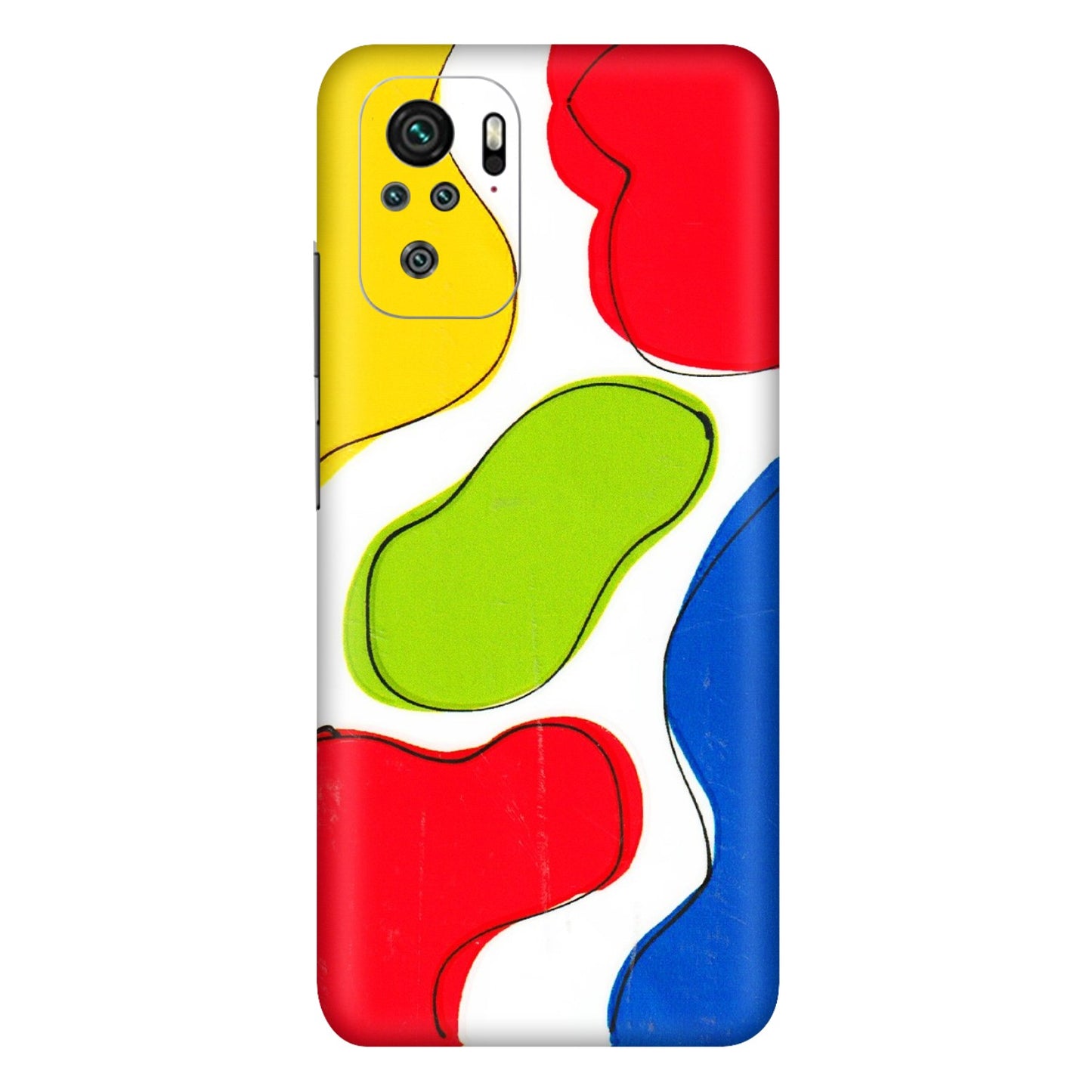 Xiaomi Redmi Phone Skins (All Models) - RGB Colour Paint - 3D Embossed Finish (L-284) Redmi Note 10