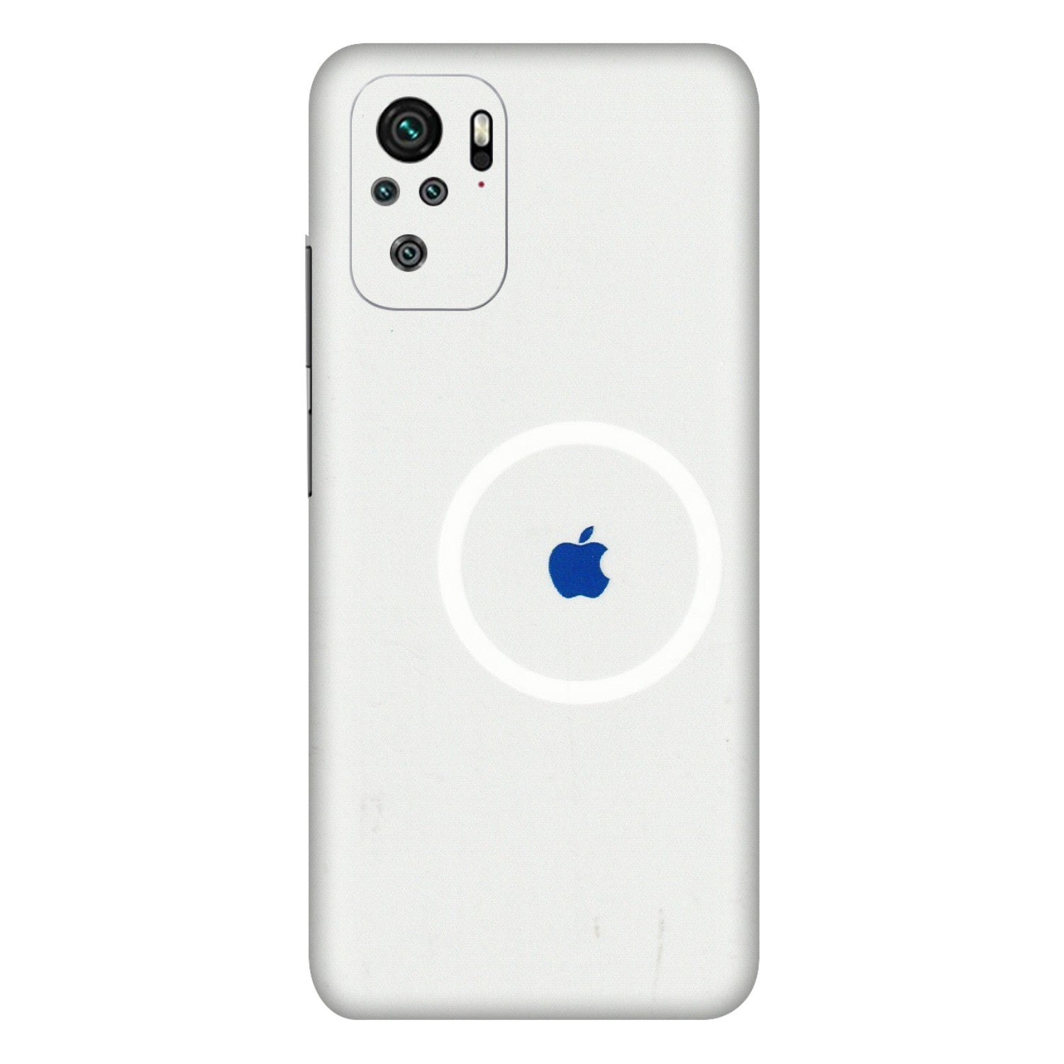 Xiaomi Redmi Phone Skins (All Models) - iPhone Magsafe Logo - 3D Embossed Finish (L-320) Redmi Note 10