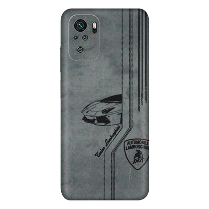 Xiaomi Redmi Phone Skins (All Models) - New Lamborgini Aventador - 3D Embossed Finish (L-321) Redmi Note 10