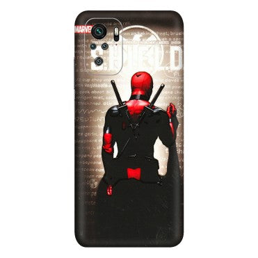 Xiaomi Redmi Phone Skins (All Models) - Deadpool - 3D Embossed Finish (L-56) Redmi Note 10