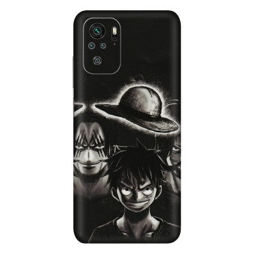 Xiaomi Redmi Phone Skins (All Models) - Black Luffy Hat - 3D Embossed Finish (L-57) Redmi Note 10