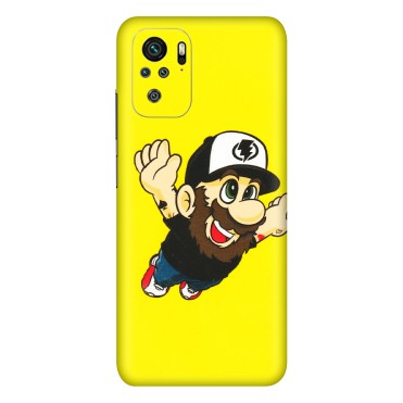 Xiaomi Redmi Phone Skins (All Models) - Flying Beardo - 3D Embossed Finish (L-60) Redmi Note 10