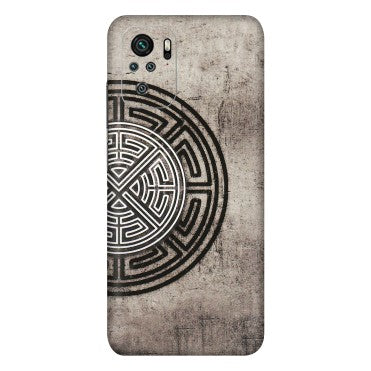 Xiaomi Redmi Phone Skins (All Models) - Mysterious Circular Design - 3D Embossed Finish (L-63) Redmi Note 10