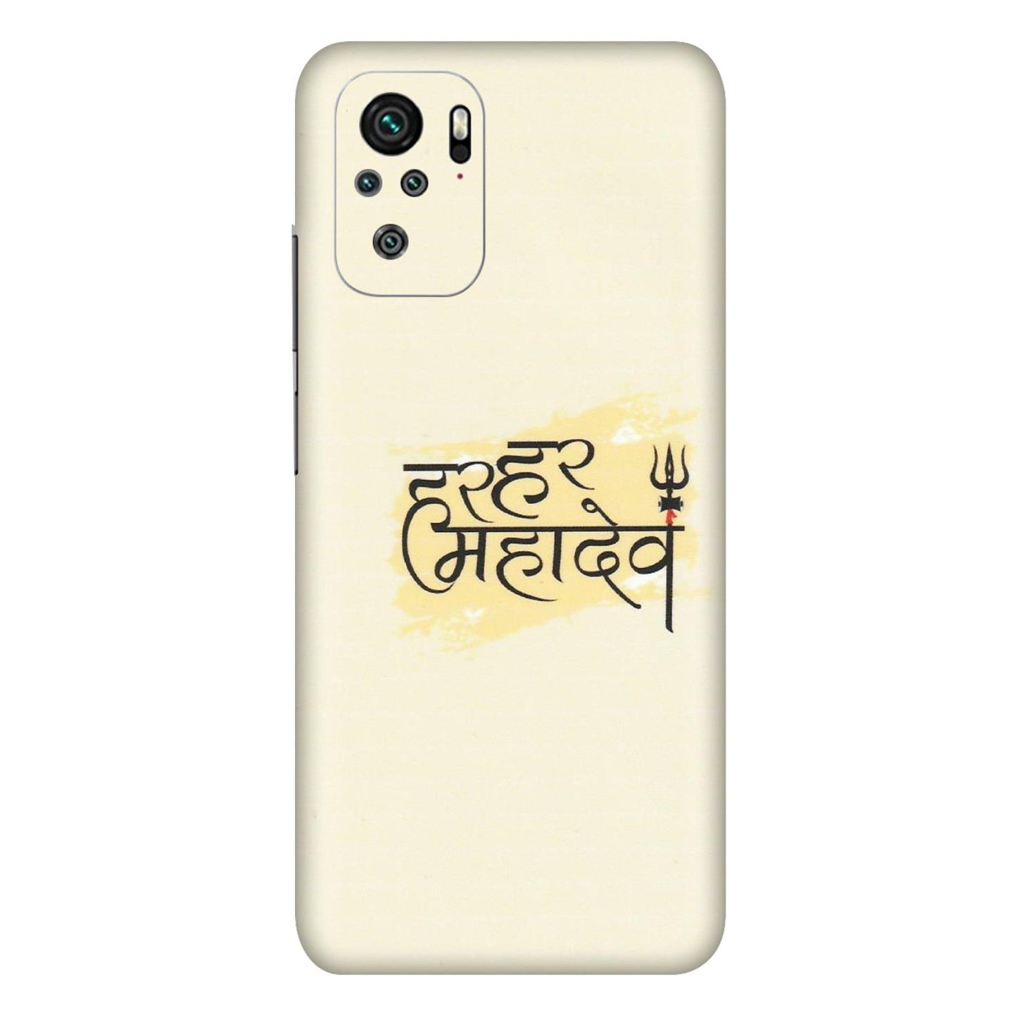 Xiaomi Redmi Phone Skins (All Models) - Har Har Mahadev - Matte Finish (M-10) Redmi Note 10