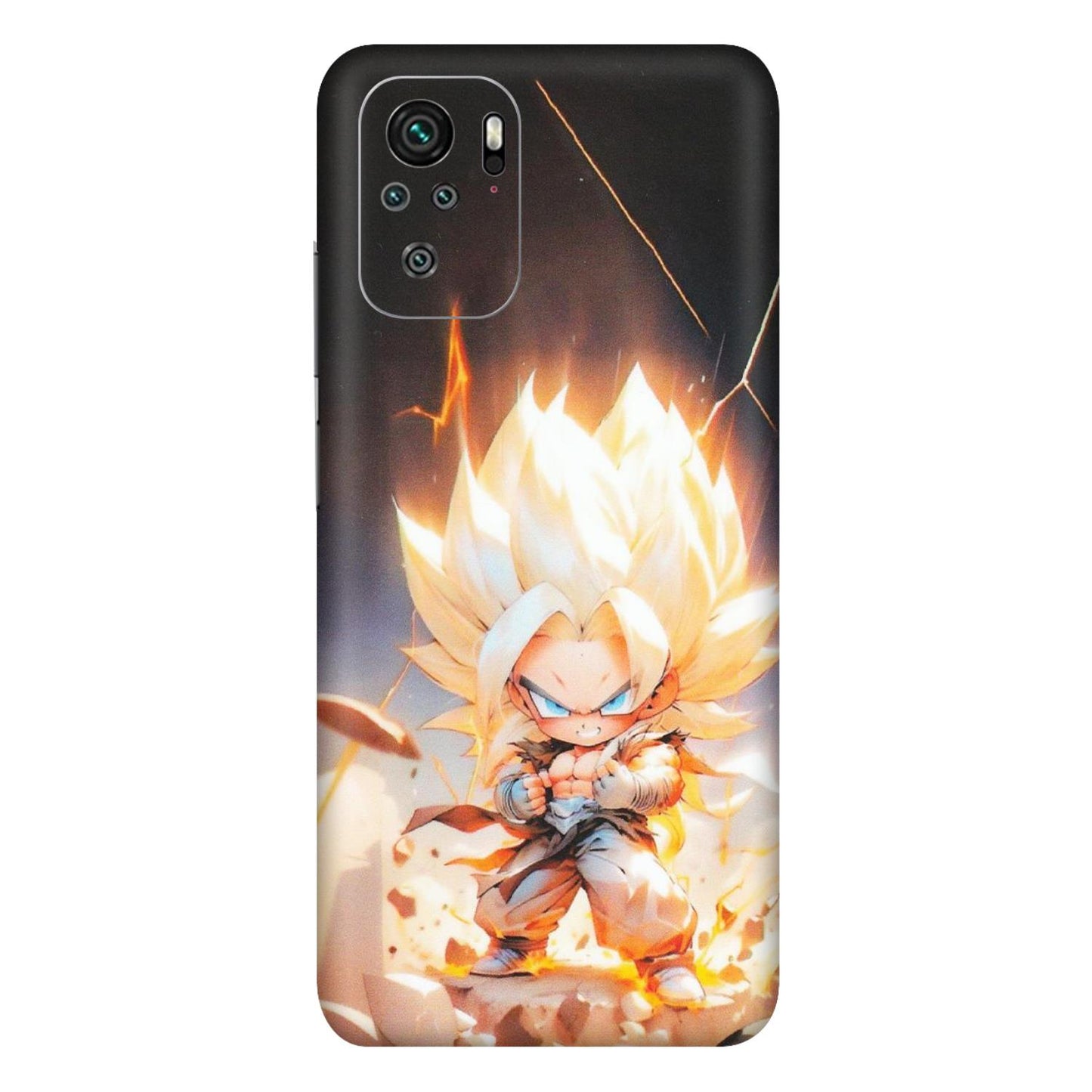 Xiaomi Redmi Phone Skins (All Models) - Goku Dragon Cute Anime - Matte Finish (M-131) Redmi Note 10