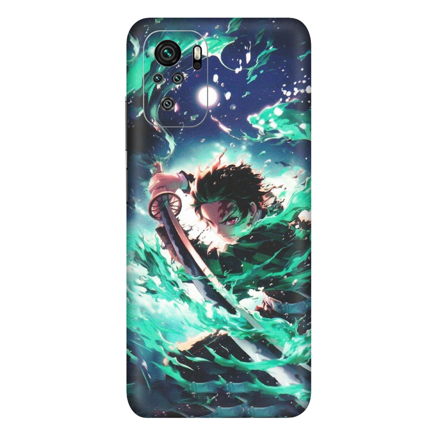 Xiaomi Redmi Phone Skins (All Models) - Sword Fighter Anime - Matte Finish (M-29) Redmi Note 10