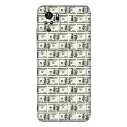 Xiaomi Redmi Phone Skins (All Models) - I Love Dollars - Matte Finish (M-40) Redmi Note 10