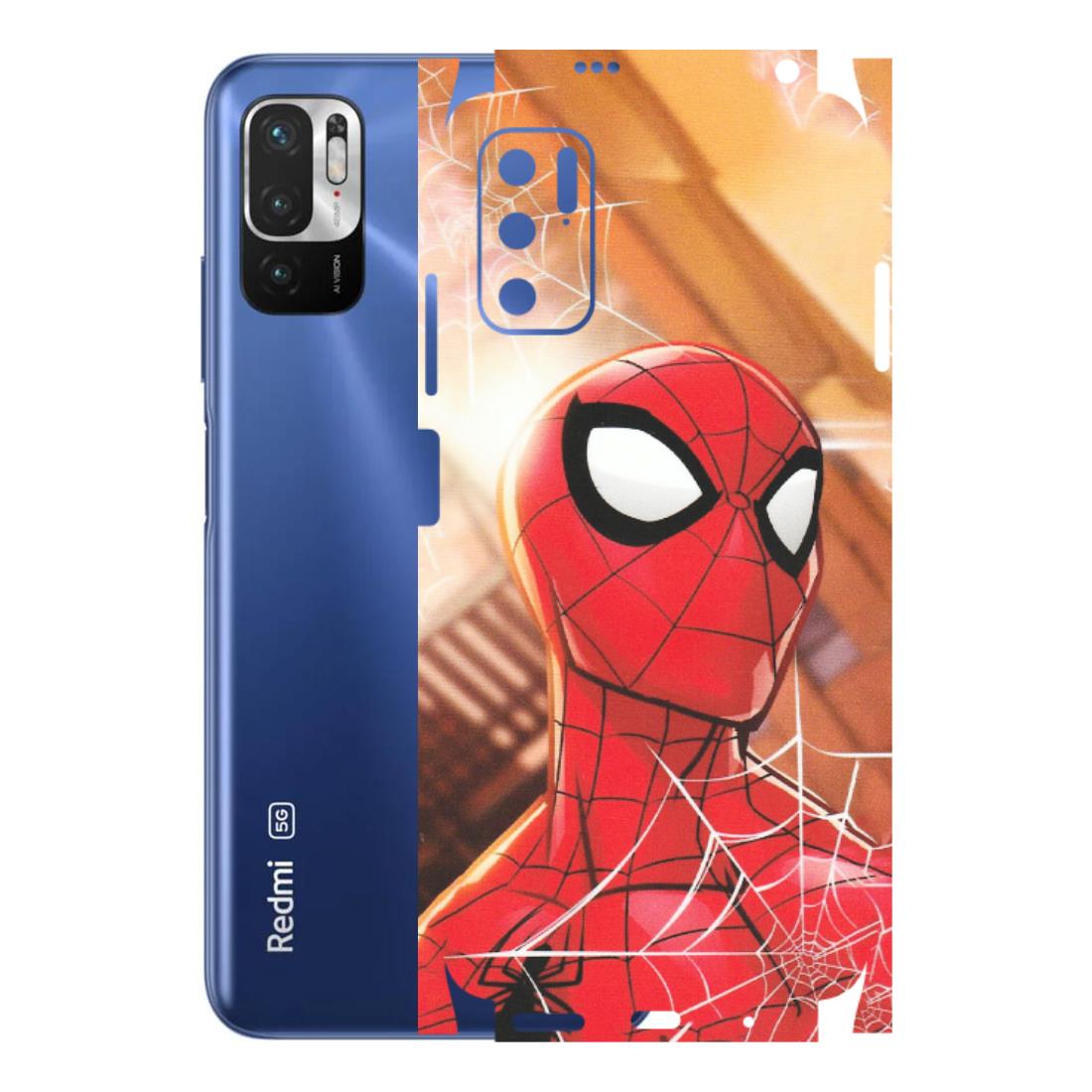Xiaomi Redmi Phone Skins (All Models) - Spiderman Face New - Matte Finish (M-41) Redmi Note 10