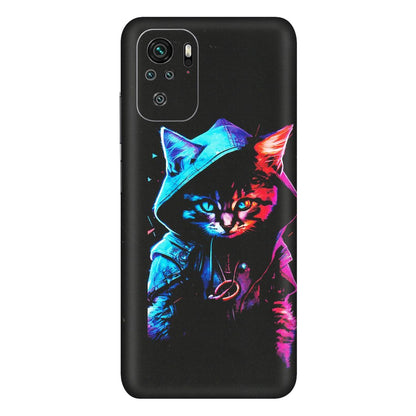 Xiaomi Redmi Phone Skins (All Models) - Cyberpunk Cat - Matte Finish (M-45) Redmi Note 10