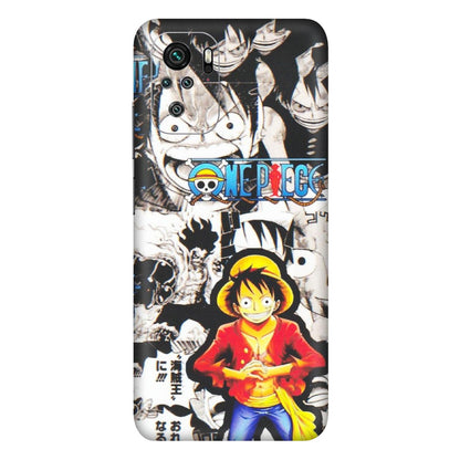 Xiaomi Redmi Phone Skins (All Models) - One Piece B&W - Matte Finish (M-63) Redmi Note 10