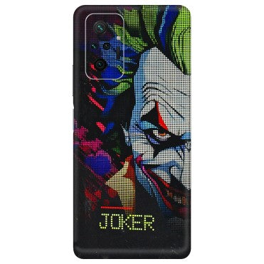 Xiaomi Redmi Phone Skins (All Models) - Joker Dot Matrix - 3D Embossed Finish (L-08) Redmi Note 10 Pro